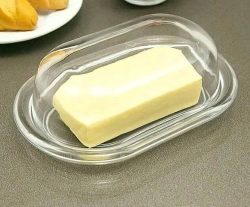 ظرف کره و پنیر خوری تک قسمتی